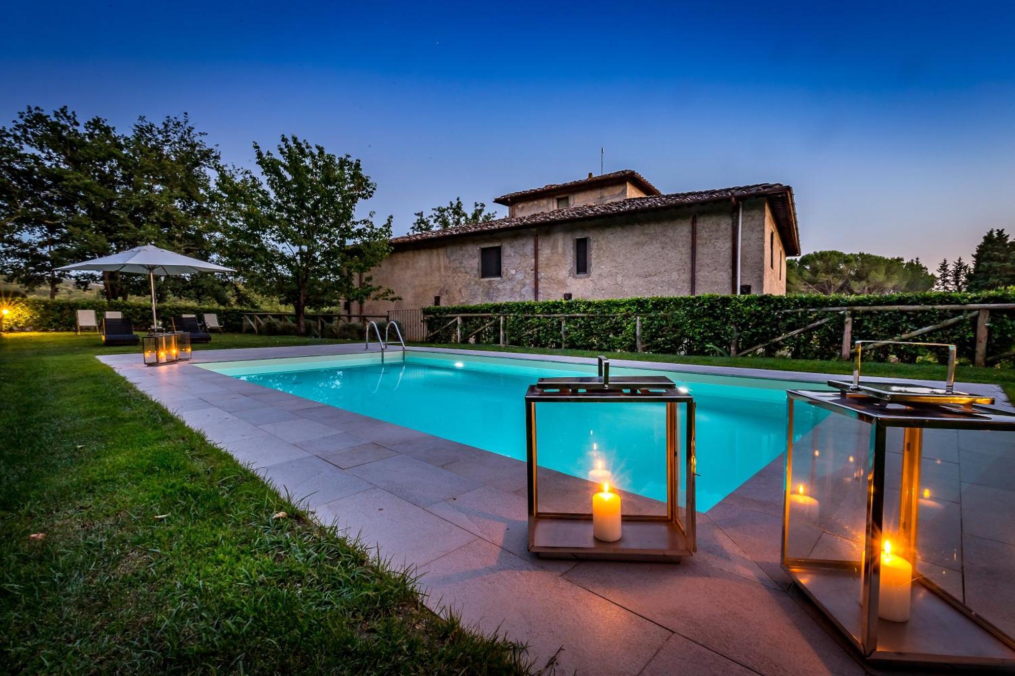 Villa S.Andrea Сан-Кашиано-ин-Валь-ди-Пеза Экстерьер фото