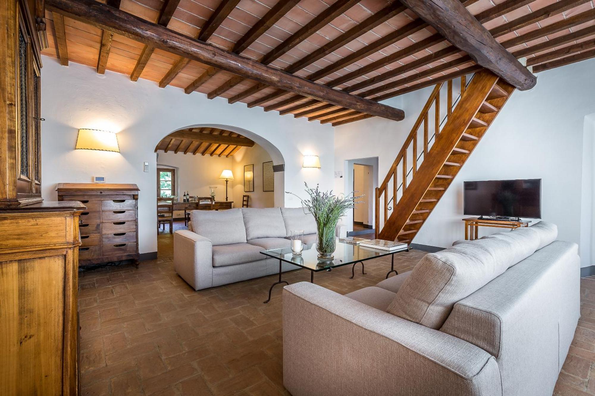 Villa S.Andrea Сан-Кашиано-ин-Валь-ди-Пеза Экстерьер фото
