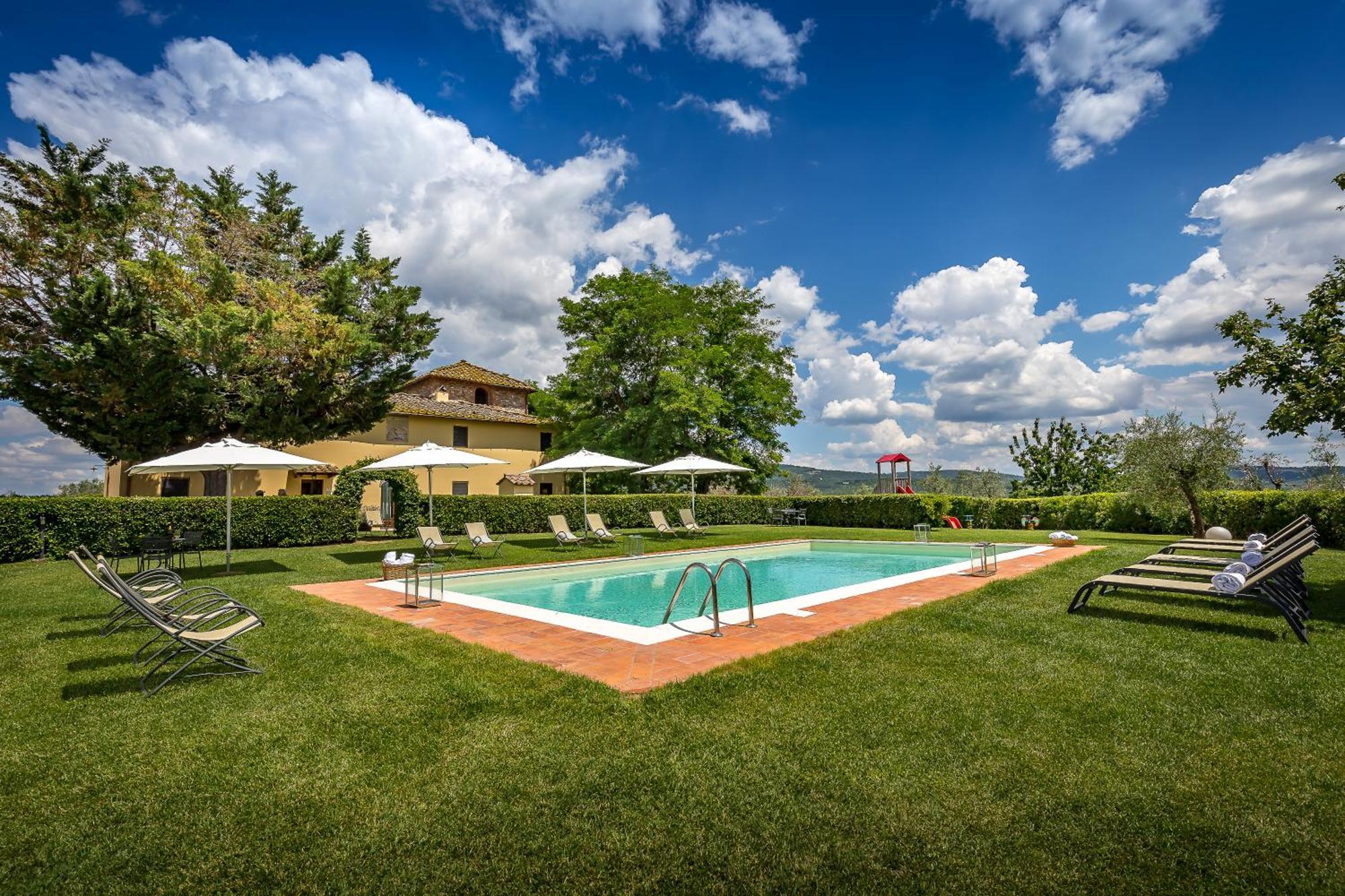 Villa S.Andrea Сан-Кашиано-ин-Валь-ди-Пеза Экстерьер фото
